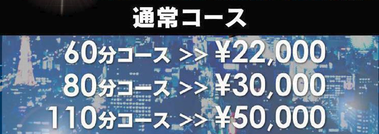 ソープ料金表